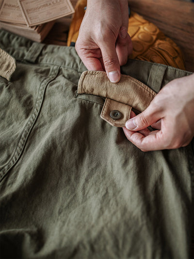 FRENCH ARMY M-47 HBT TROUSERS