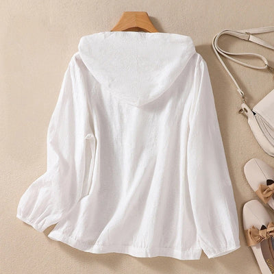 MIRI LINEN HOODIE