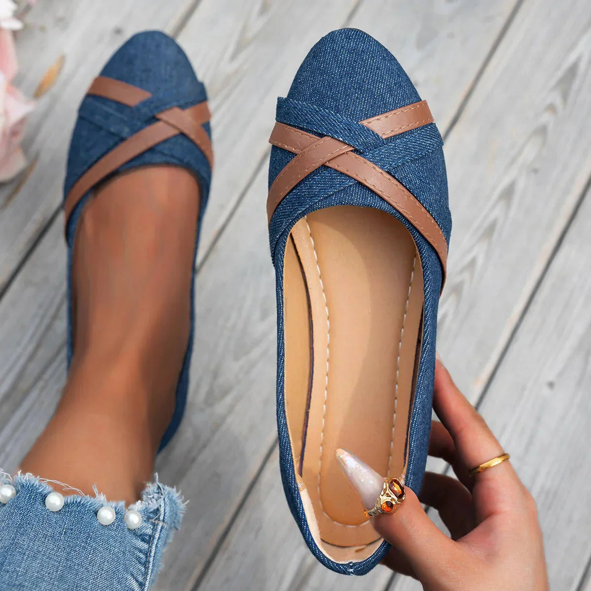ROOS ORTHOPEDIC SLIP-ON SHOES