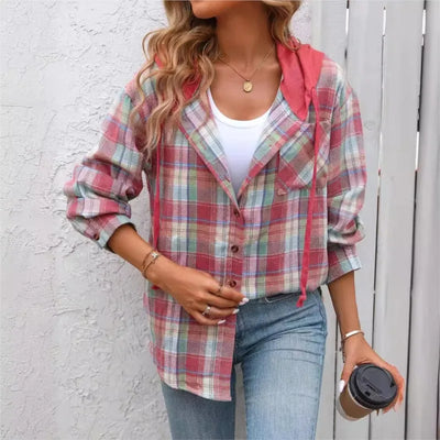 ZYRA PLAID JACKET