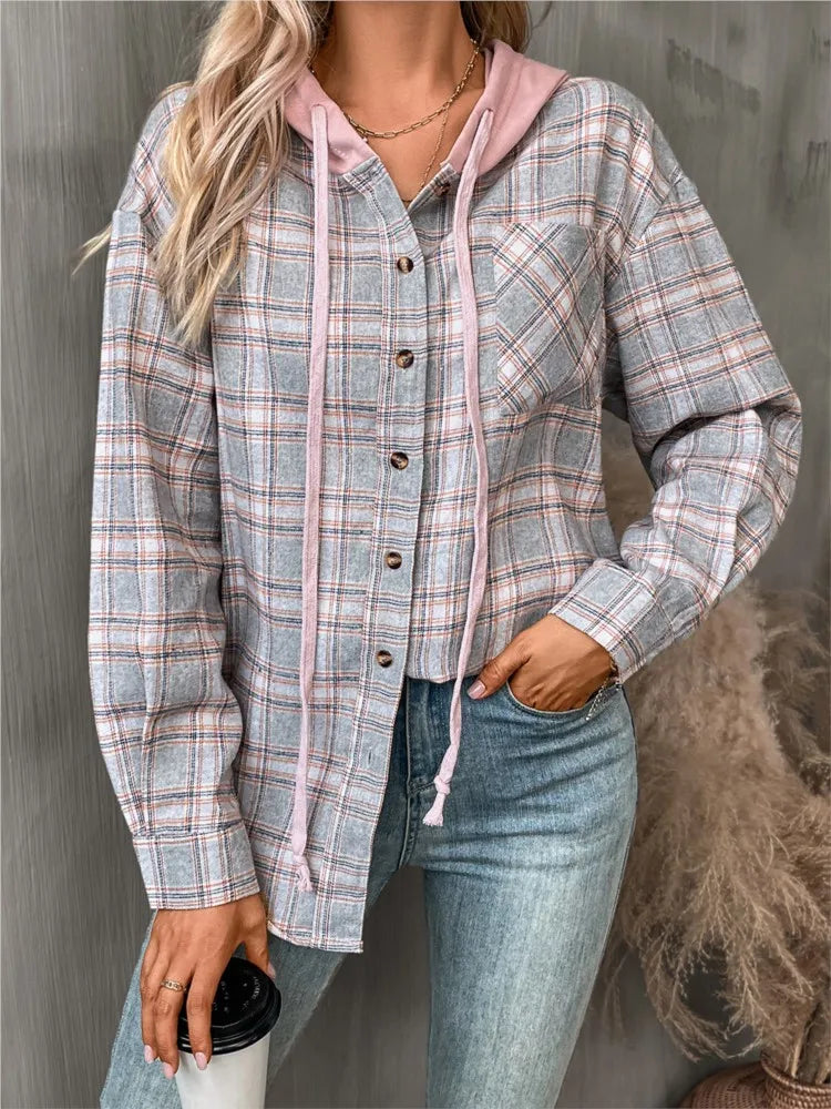 ZYRA PLAID JACKET