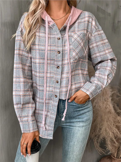 ZYRA PLAID JACKET