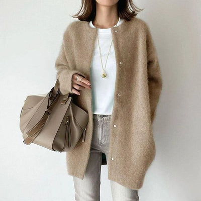 VANNA™ ELEGANT BUTTONED KNIT JACKET